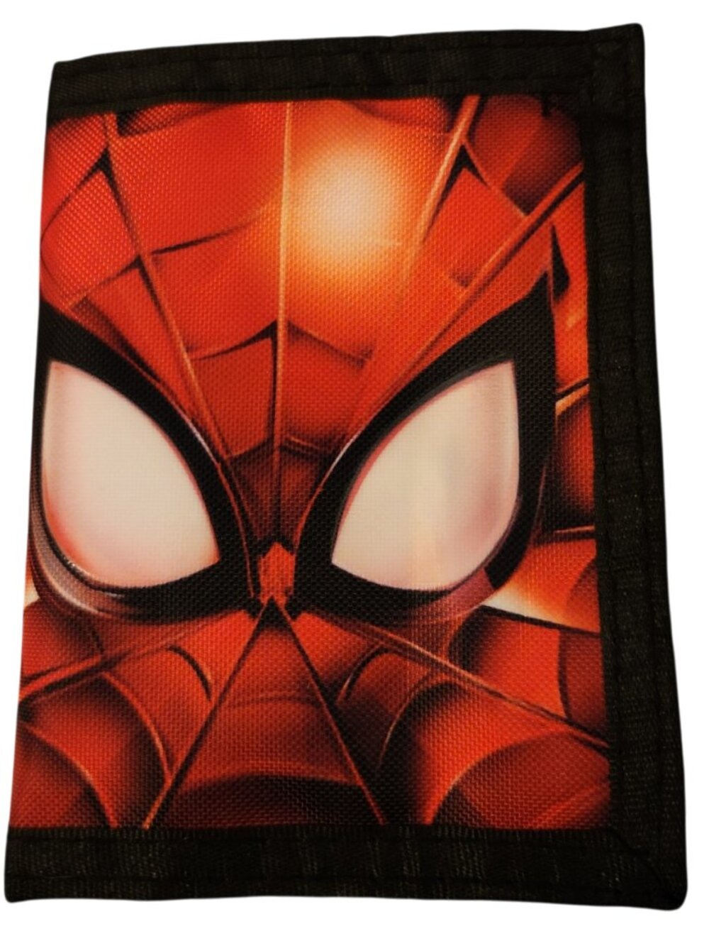 Marvel Spiderman Kids Tri Fold Wallet Bioworld Web Graphic